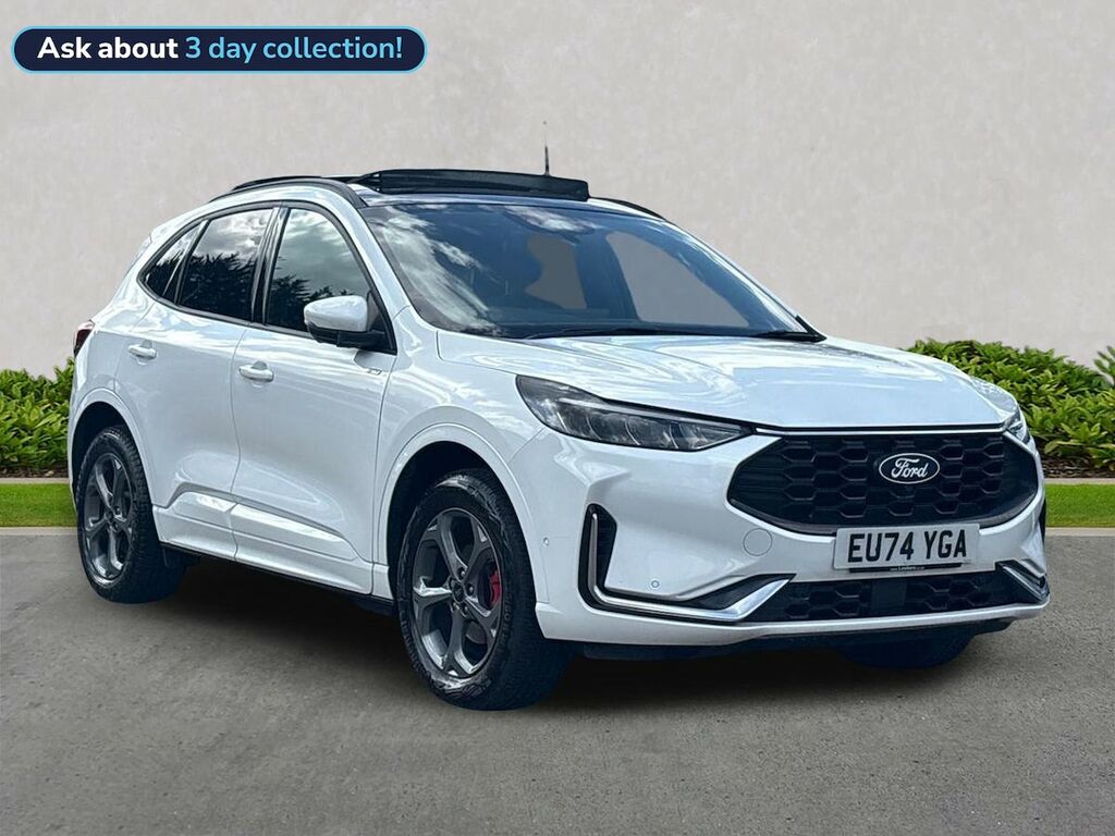 Ford Kuga 2.5 Duratec 14.4Kwh St-line Suv Plug-in White
