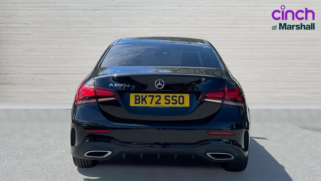 Mercedes-Benz A Class A Class A200d Amg Line Premium Plus Night Edition Black #4