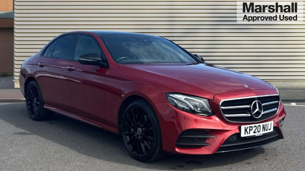 Mercedes-Benz E Class E Class E400d 4Matic Amg Line Night Ed Prem 9 Red