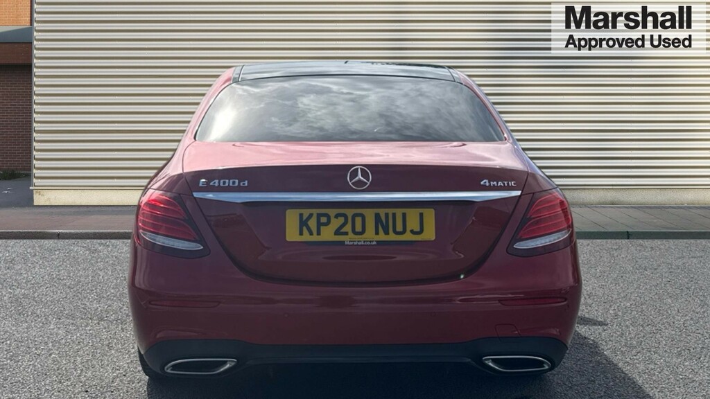 Mercedes-Benz E Class E Class E400d 4Matic Amg Line Night Ed Prem 9 Red #3