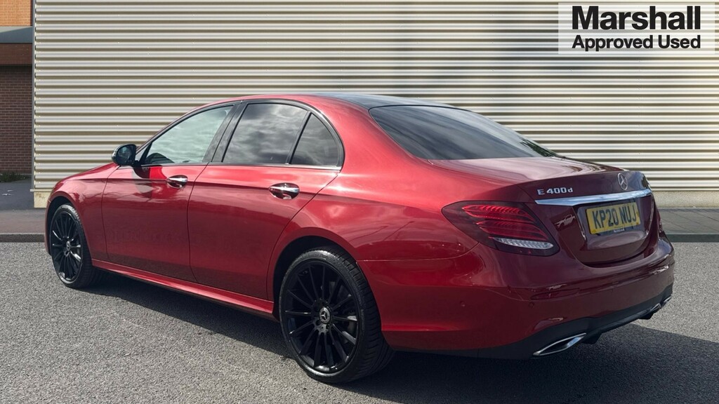 Mercedes-Benz E Class E Class E400d 4Matic Amg Line Night Ed Prem 9 Red #4