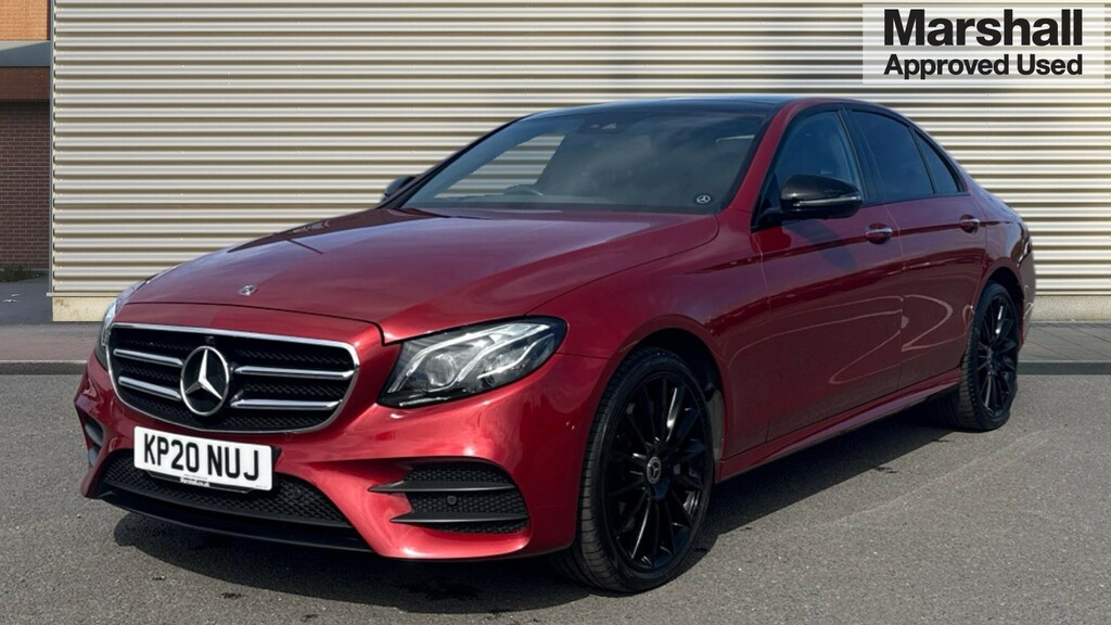 Mercedes-Benz E Class E Class E400d 4Matic Amg Line Night Ed Prem 9 Red #6