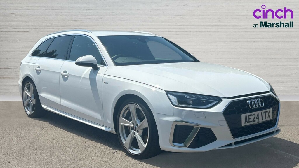 Audi A4 Avant A4 40 Tfsi 204 S Line S Tronic White