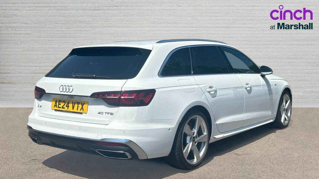 Audi A4 Avant A4 40 Tfsi 204 S Line S Tronic White #3