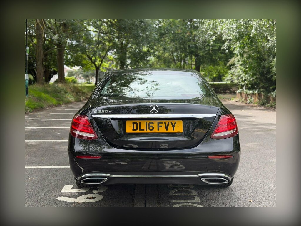 Mercedes-Benz E Class 2.0 E220d Se G-tronic Euro 6 Ss Black #4