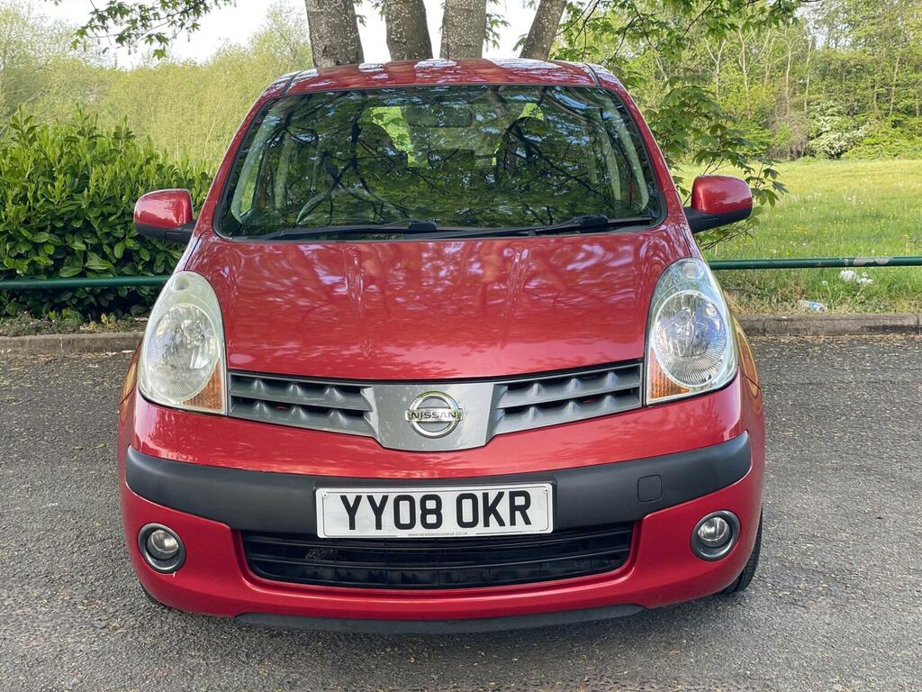 Nissan Note Hatchback 1.6 16V Acenta Euro 4 200808 Red #2