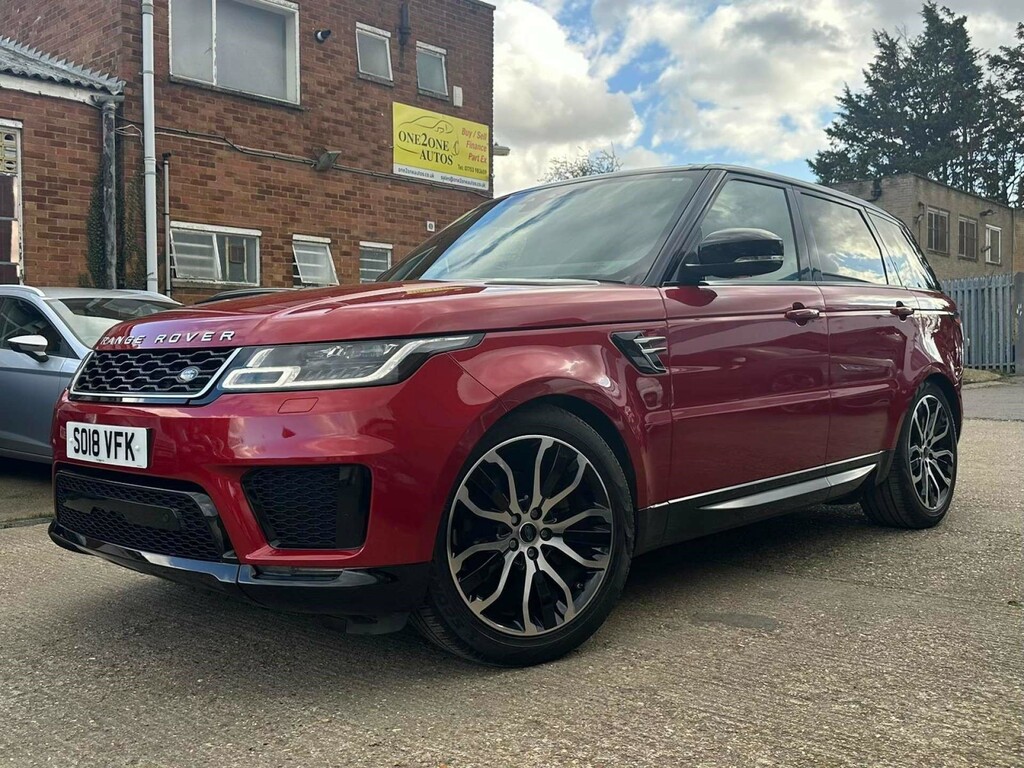 Land Rover Range Rover Sport Sd V6 Hse 4Wd Euro 6 Ss Red #2