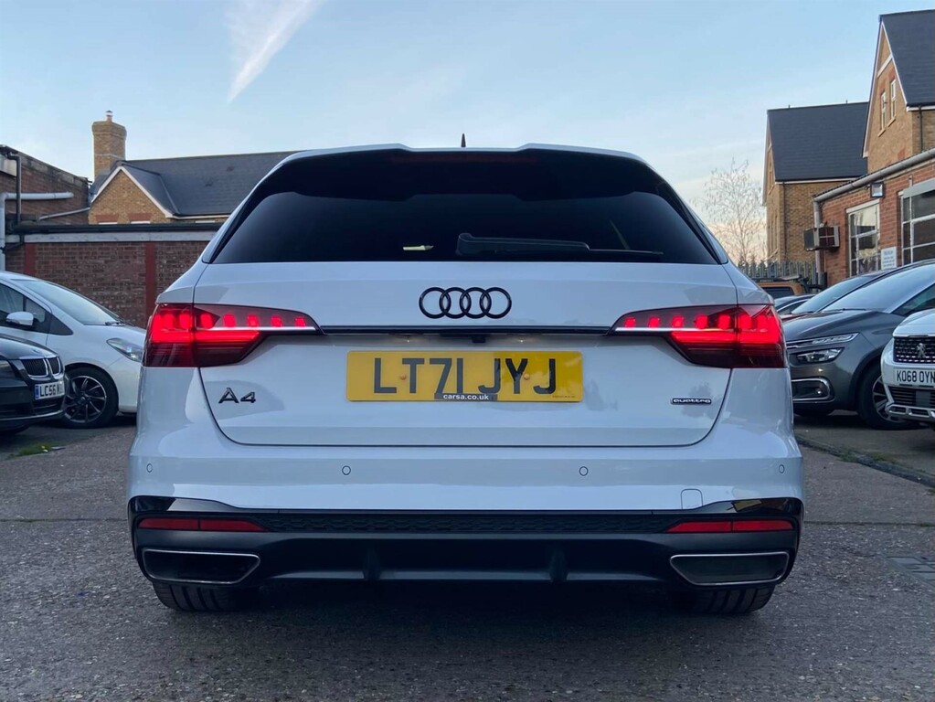 Audi A4 Avant 40 Black Edition S Tronic Quattro Euro 6 Ss White #6