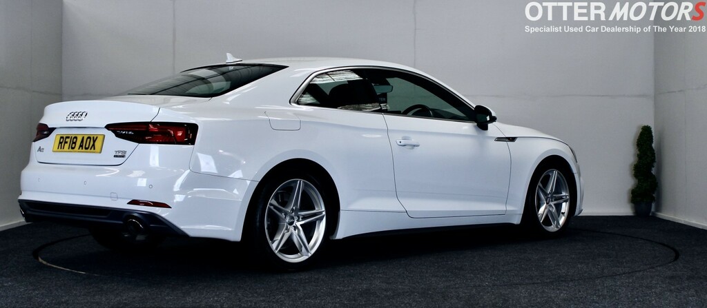 Audi A5 Coupe 2.0 Tfsi S Line S-tronic Quattro - Ulez Comp White #6