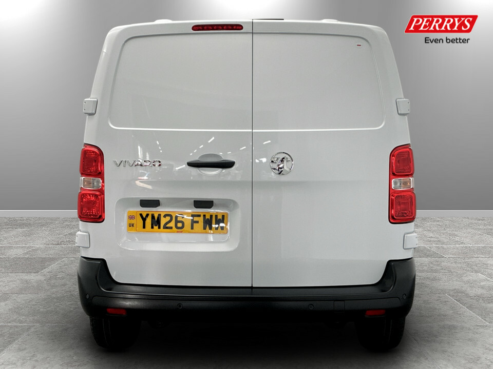 Vauxhall Vivaro 2.0 Turbo D 145 Prime H1 Van White #6