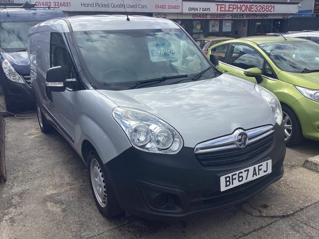 Vauxhall Combo 1.2 L1h1 2300 Cdti Ecoflex Ss 95 Bhp 6 Months Silver #4
