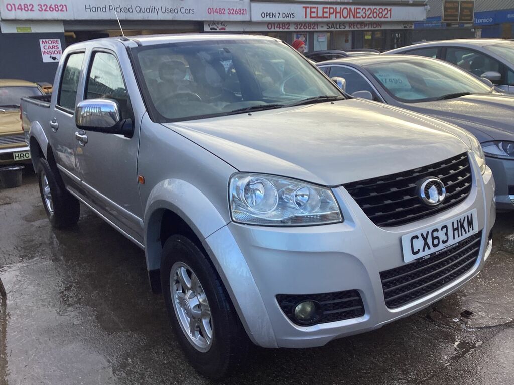 Great Wall Steed 2.0L Td S 4X4 Dcb Euro 5 141 Bhp CX63HKM Silver #3