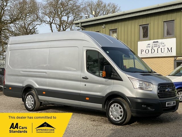 Ford Transit Custom 2.0 350 Ecoblue Rwd L4 H3 Euro 6 Silver