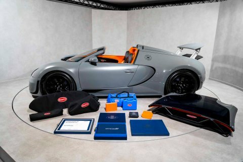 Bugatti Veyron Grand Sport Vitesse. Grey #2