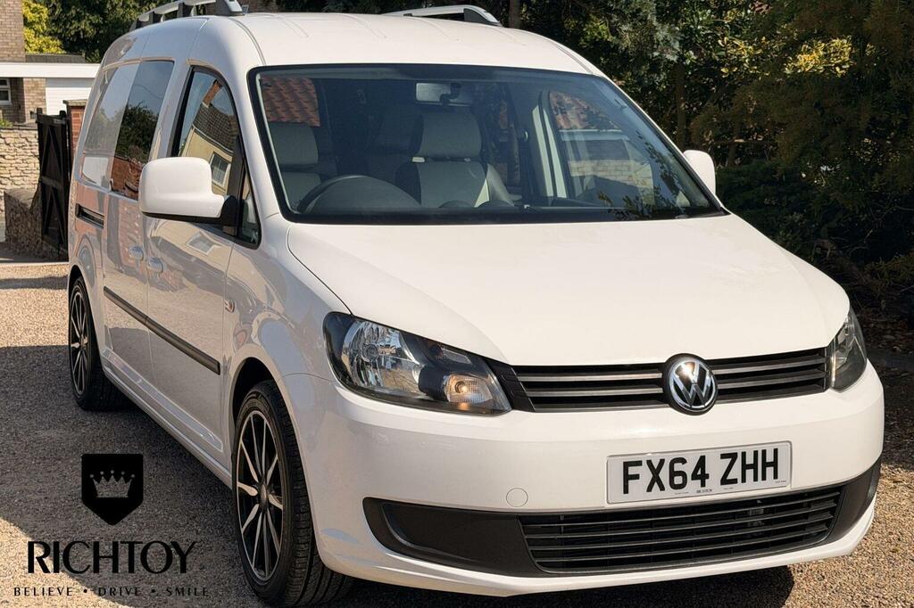 Volkswagen Caddy Maxi 2014 1.6 Tdi C20 Maxi Highline Panel Van Diese Silver #1