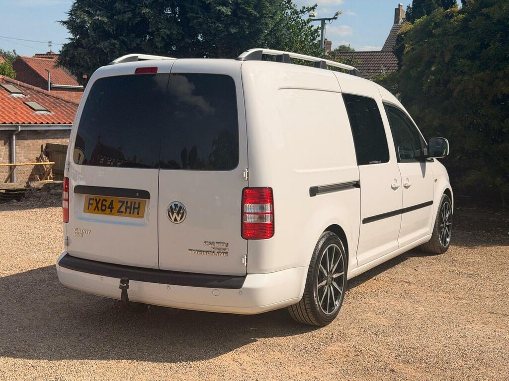 Volkswagen Caddy Maxi 2014 1.6 Tdi C20 Maxi Highline Panel Van Diese Silver #2
