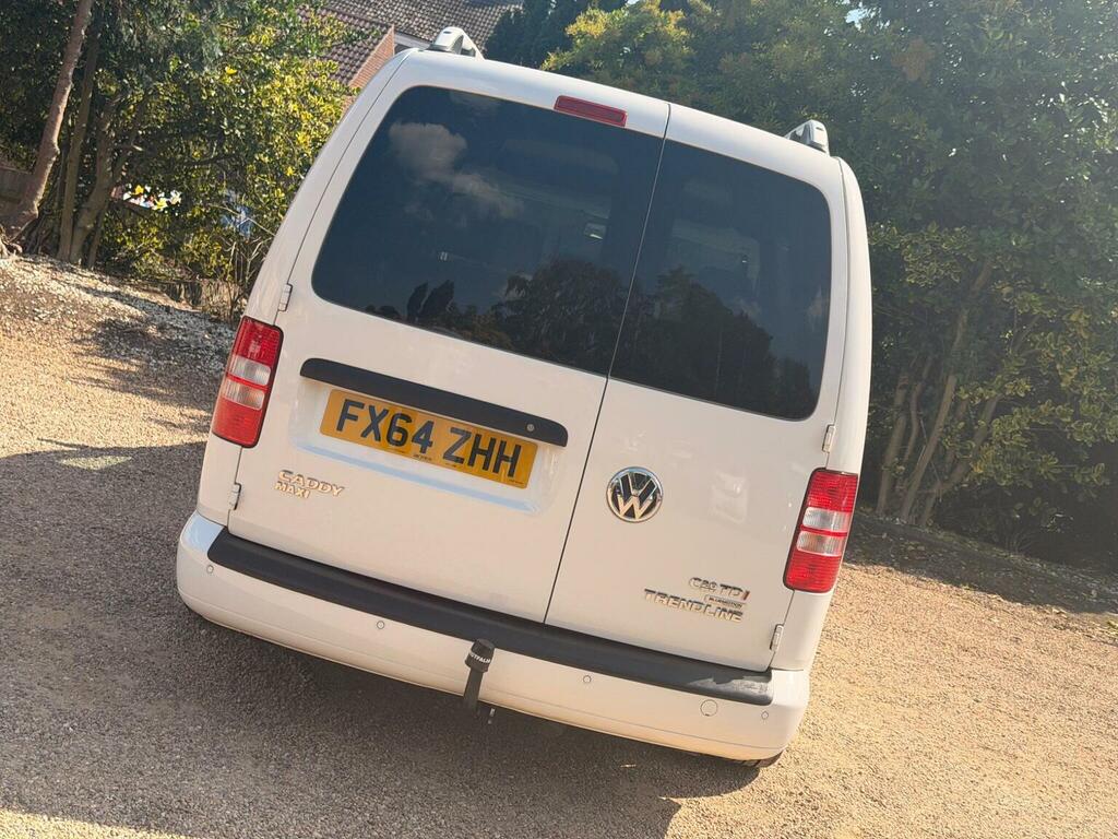 Volkswagen Caddy Maxi 2014 1.6 Tdi C20 Maxi Highline Panel Van Diese Silver #17