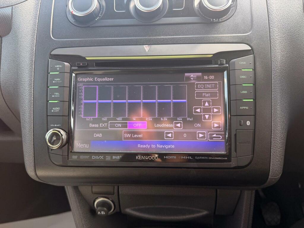 Volkswagen Caddy Maxi 2014 1.6 Tdi C20 Maxi Highline Panel Van Diese Silver #27