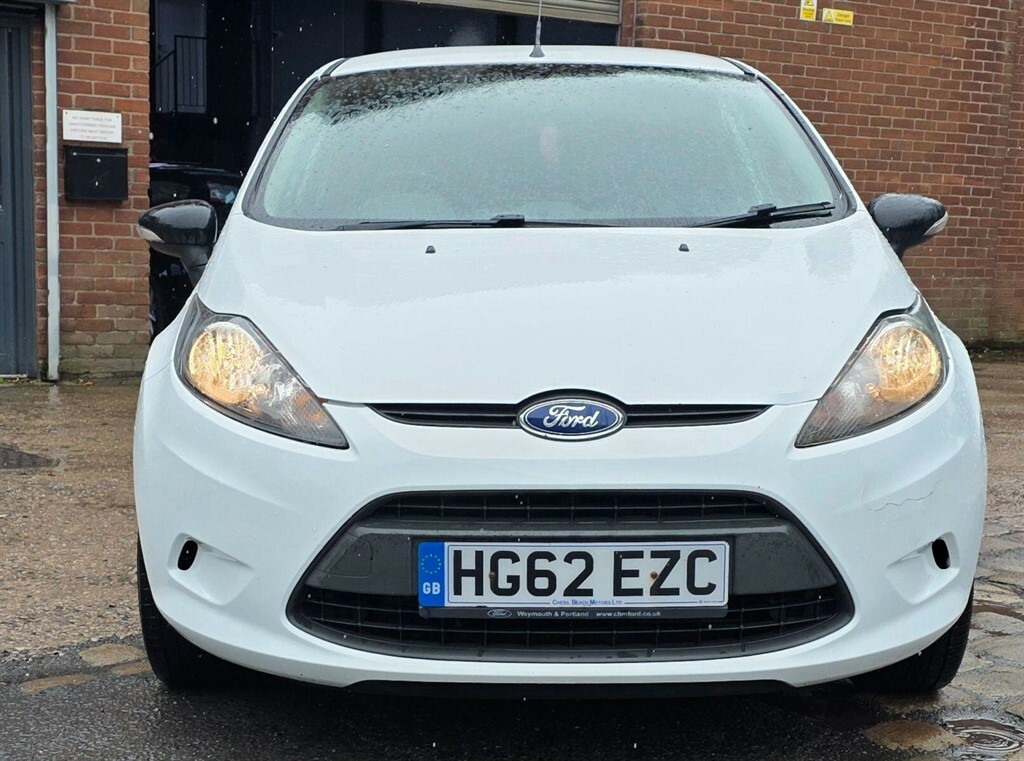 Ford Fiesta 1.4 Tdci Panel Van White #2