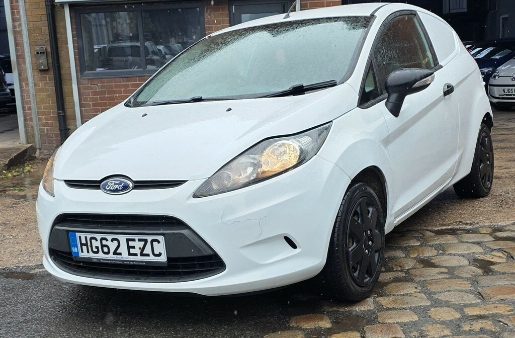 Ford Fiesta 1.4 Tdci Panel Van White #3