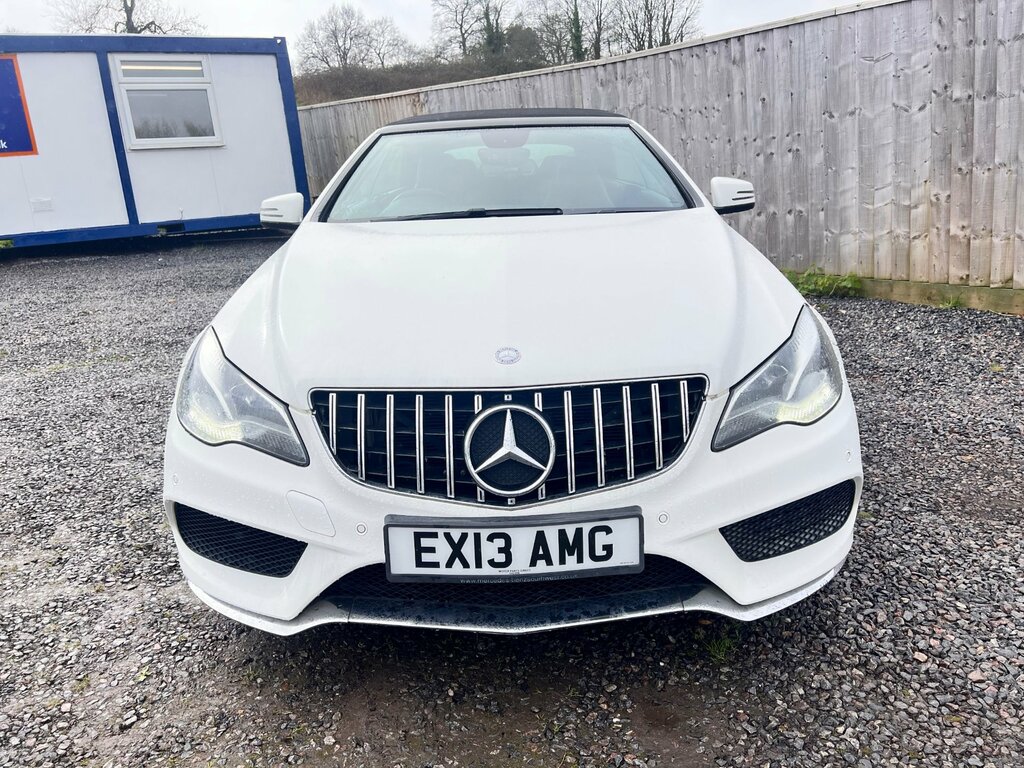 Mercedes-Benz E Class 2.1 E250 Cdi Amg Sport Cabriolet G-tron White #3