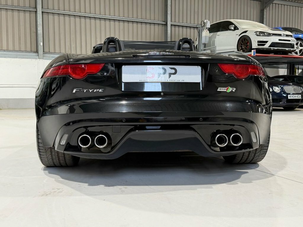 Jaguar F-Type 5.0 V8 R Convertible Awd Euro 6 S Black #3