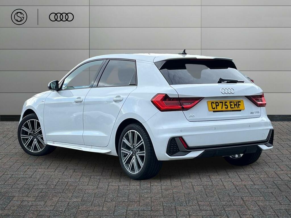 Audi A1 1.0 Tfsi 25 S Line Sportback Euro 6 Ss White #2