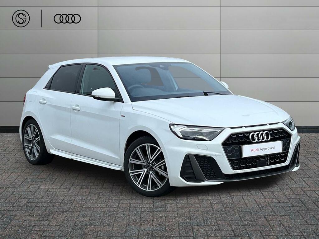 Audi A1 1.0 Tfsi 25 S Line Sportback Euro 6 Ss White