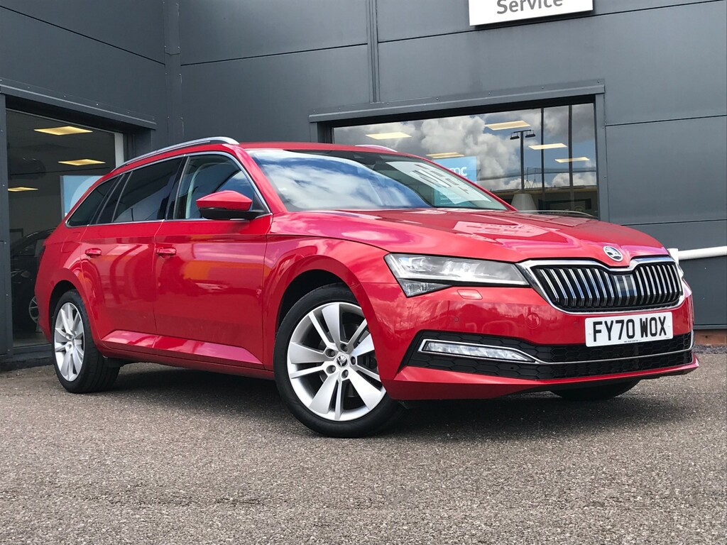 Skoda Superb 1.5 Tsi Act Se L Estate Dsg Euro 6 Ss Red