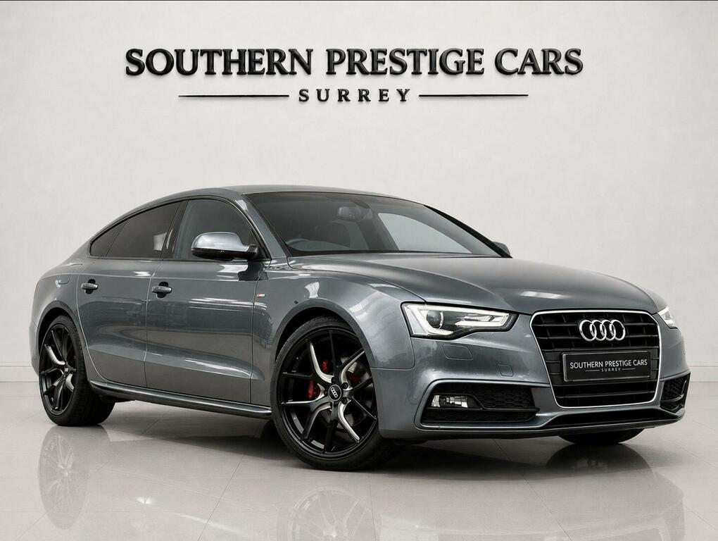 Audi A5 2.0 Tdi Black Edition Sportback Multitronic Euro 5 Grey