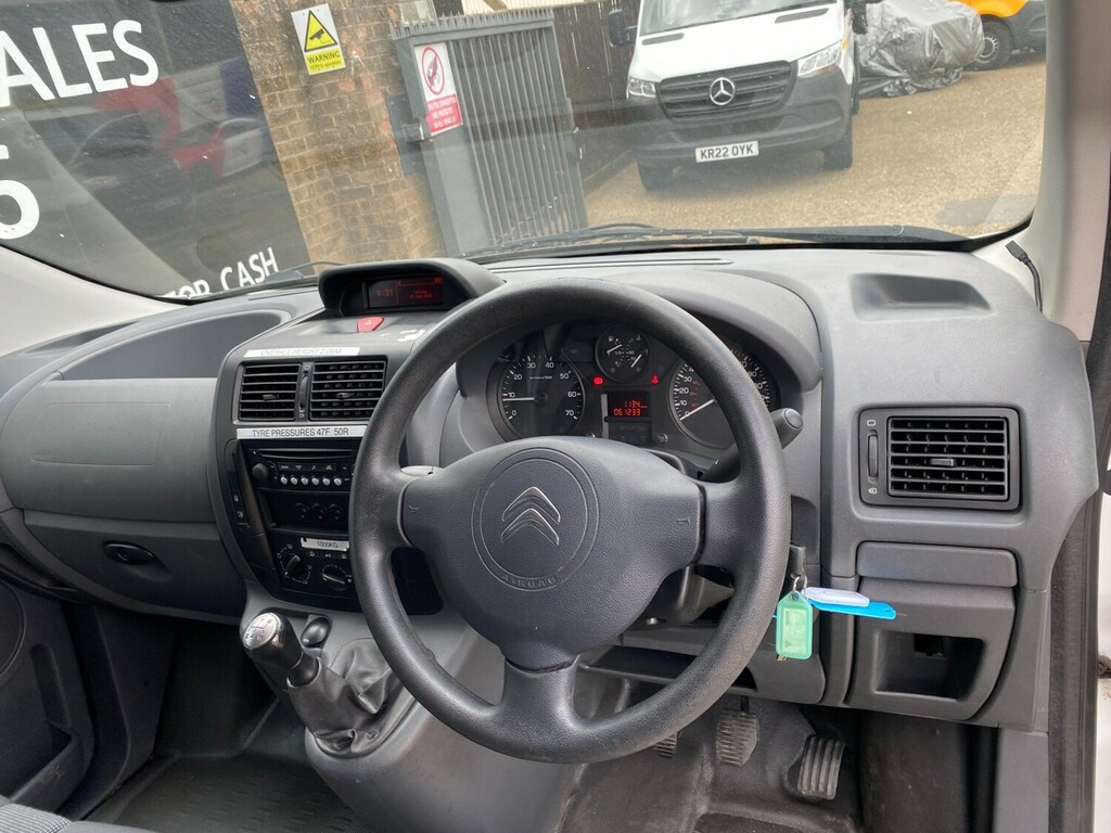 Citroen Dispatch 1000 1.6 Hdi 90 Enterprise Dog Cages Animal Transp White #5