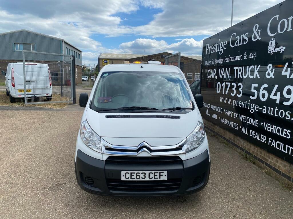 Citroen Dispatch 1000 1.6 Hdi 90 Enterprise Dog Cages Animal Transp White #2