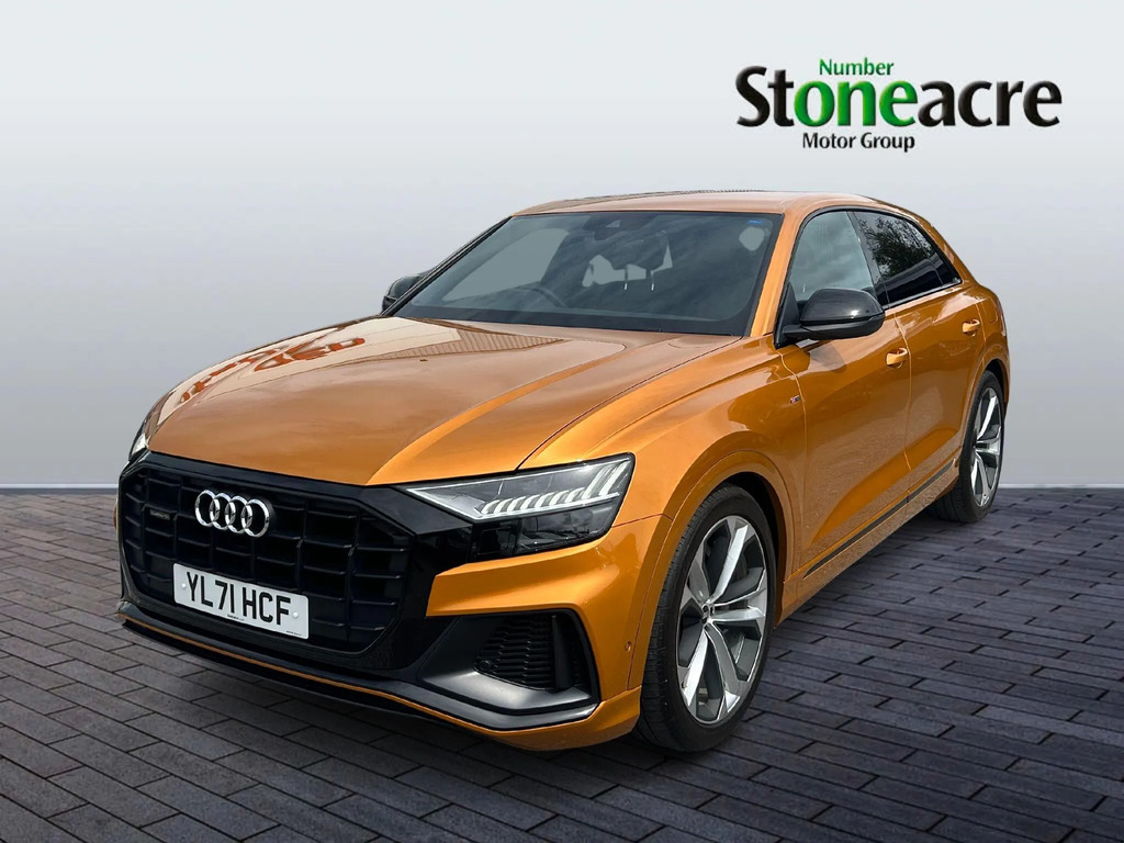 Audi Q8 e tron 3.0 Tfsie V6 55 Black Edition Tiptronic Quattro Eu Orange #3