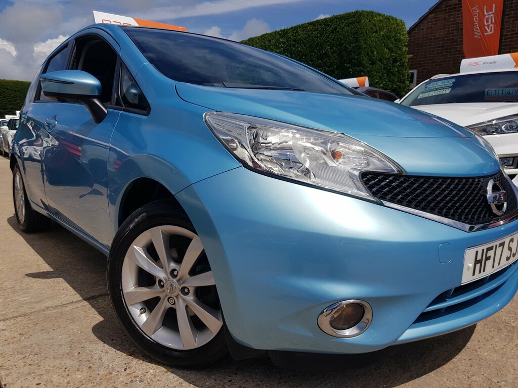 Nissan Note 1.2 Dig-s Tekna - Sat-nav Camera Blue #4