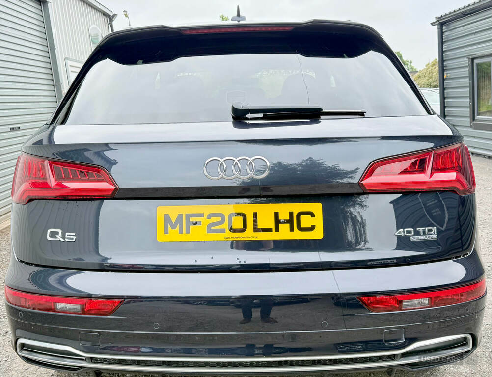 Audi Q5 40 Tdi Quattro S Line S Tronic MF20LHC Blue #4