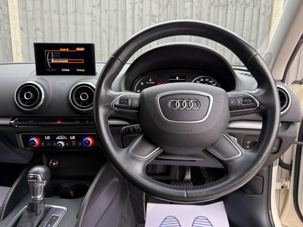 Audi A3 1.6 Tdi Se Sportback S Tronic Euro 6 Ss White #5