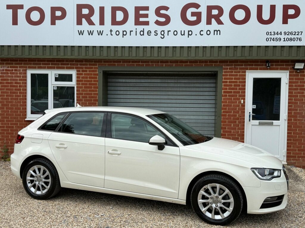 Audi A3 1.6 Tdi Se Sportback S Tronic Euro 6 Ss White