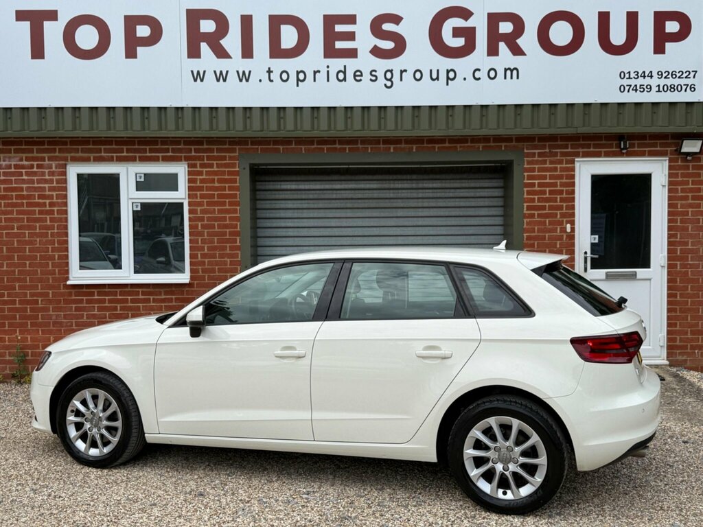 Audi A3 1.6 Tdi Se Sportback S Tronic Euro 6 Ss White #2