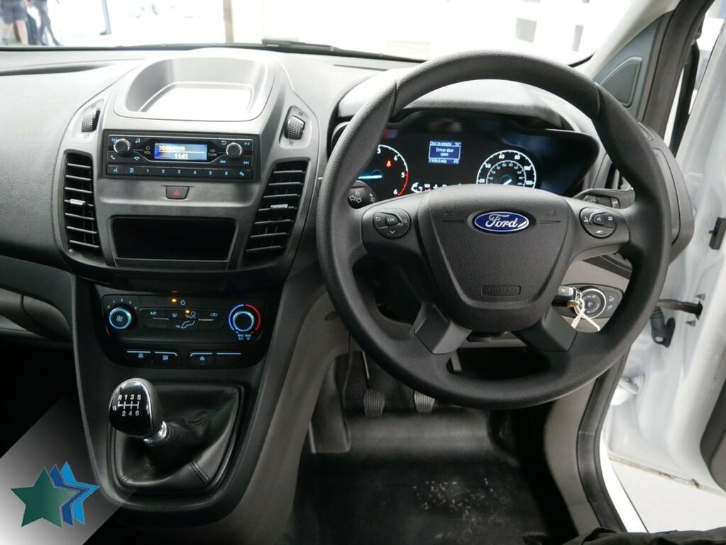 Ford Transit Connect 1.5L 220 Ecoblue Leader Panel Van Manua White #5