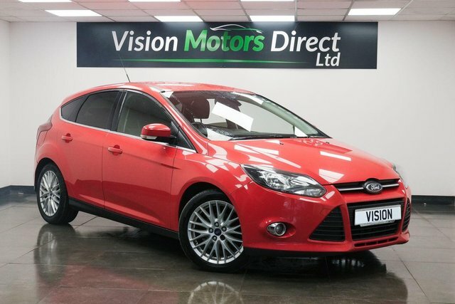 Ford Focus 1.6 Tdci Zetec Euro 5 S S LK13YVV Red
