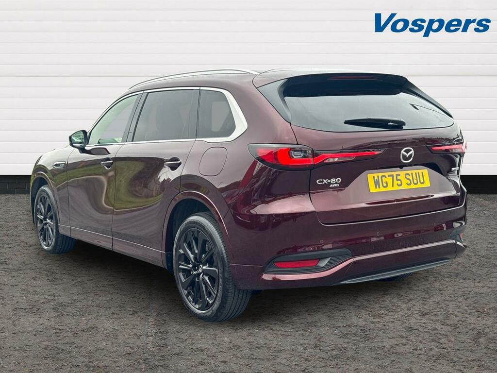 Mazda CX-80 3.3D Homura Plus Awd Convdappan Red #5