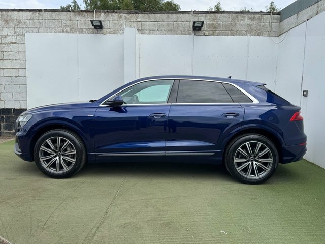 Audi Q8 Tfsi V6 55 S Blue #4