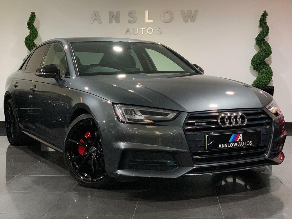Audi A4 Saloon 2.0 Tdi Black Edition S Tronic Quattro Euro Grey