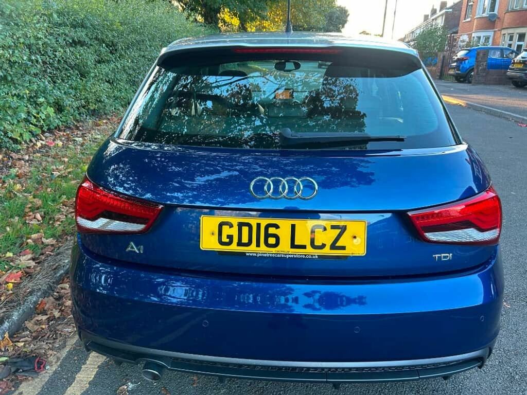 Audi A1 Sportback Tdi S Line Blue #5