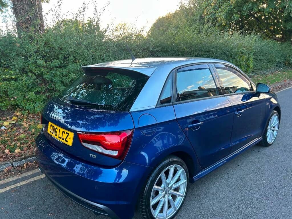 Audi A1 Sportback Tdi S Line Blue #3
