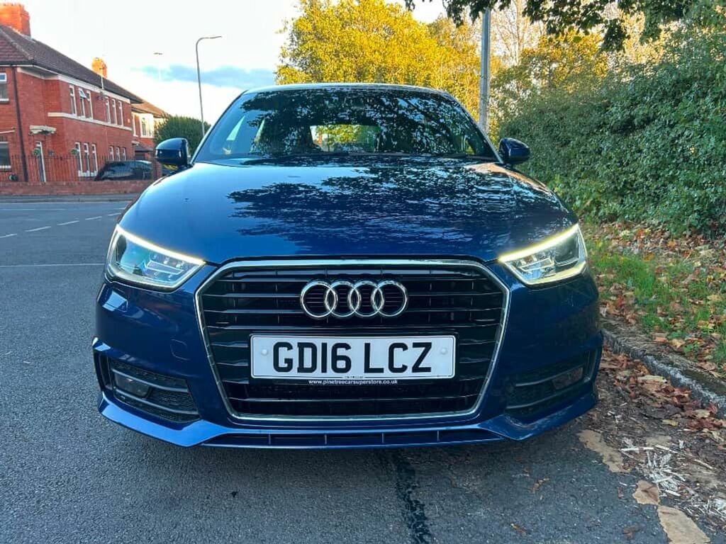 Audi A1 Sportback Tdi S Line Blue #6