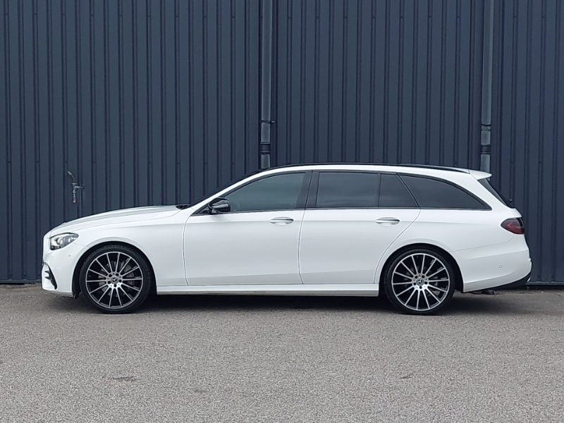 Mercedes-Benz E Class E220d Amg Line Night Edition Prem 9G-tronic White #4