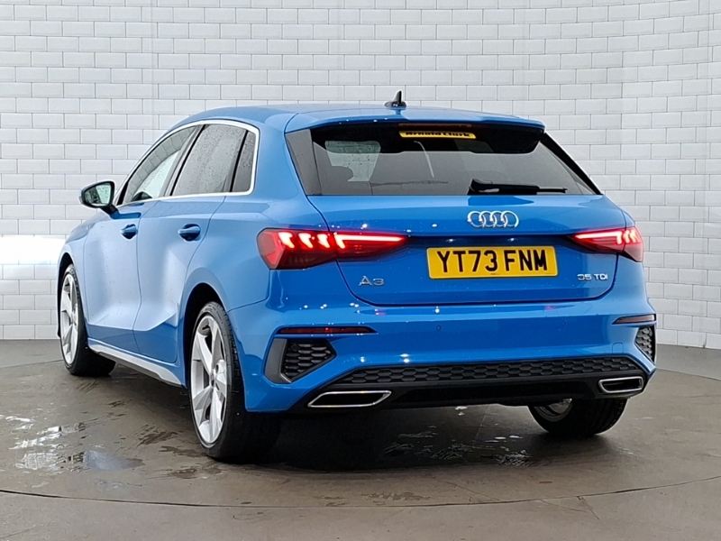 Audi A3 35 Tdi S Line S Tronic Blue #2
