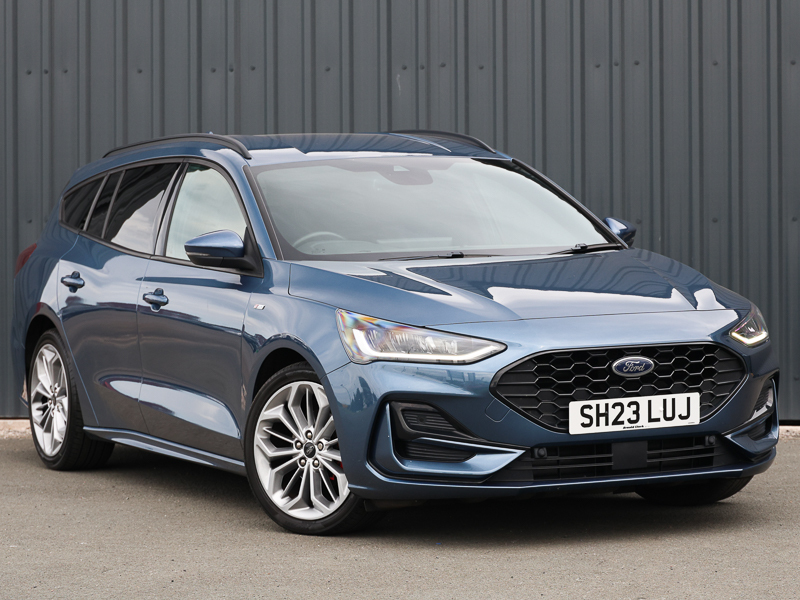 Ford Focus 1.0 Ecoboost Hybrid Mhev 155 St-line X Blue