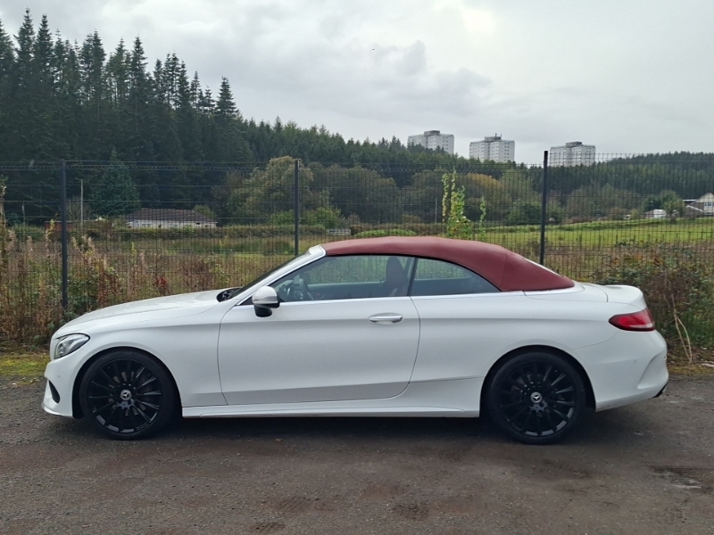 Mercedes-Benz C Class C220d Amg Line Premium Plus White #4